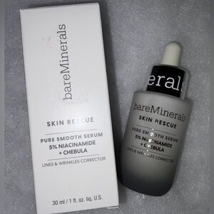 bareMinerals Skin Rescue Pure Smooth Serum w/ 5% Niacinamide & Chebula 1fl oz